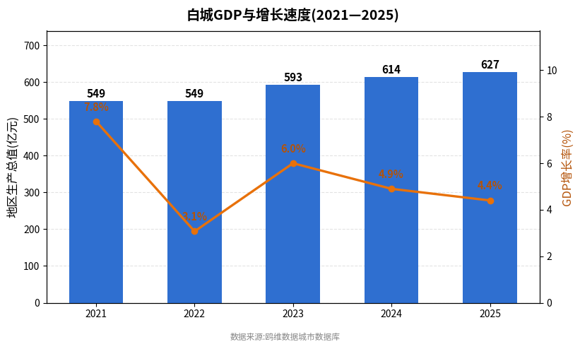 白城市经济发展报告(2021—2025)