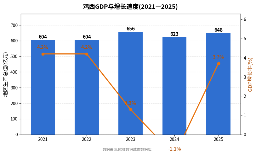 鸡西市经济发展报告(2021—2025)