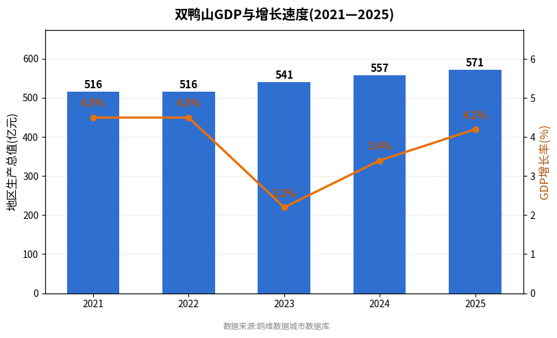 双鸭山市经济发展报告(2021—2025)