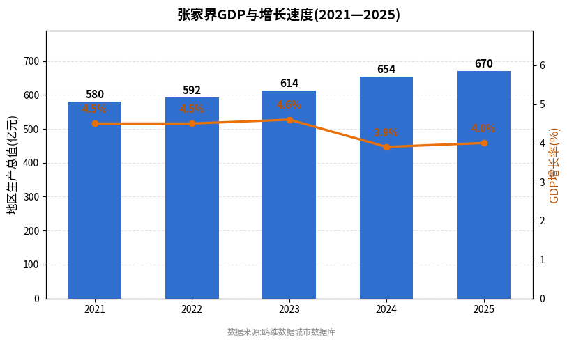 张家界市经济发展报告(2021—2025)